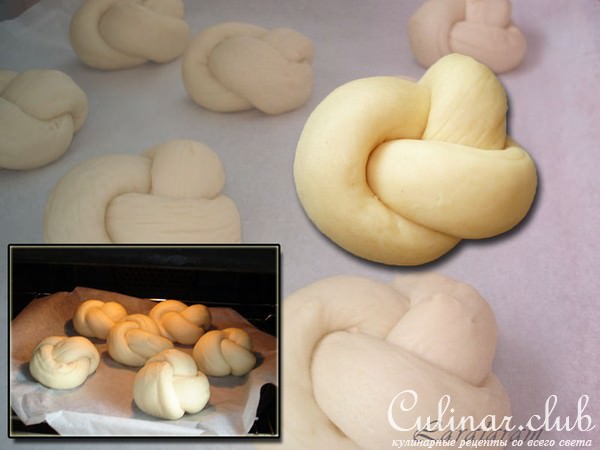 Японские булочки по методу заварки теста "65°-Цельсия" (WATER-ROUX SWEET BUN DOUGH)
