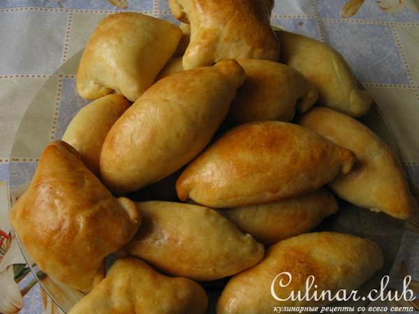 Пирожки из простейшего теста