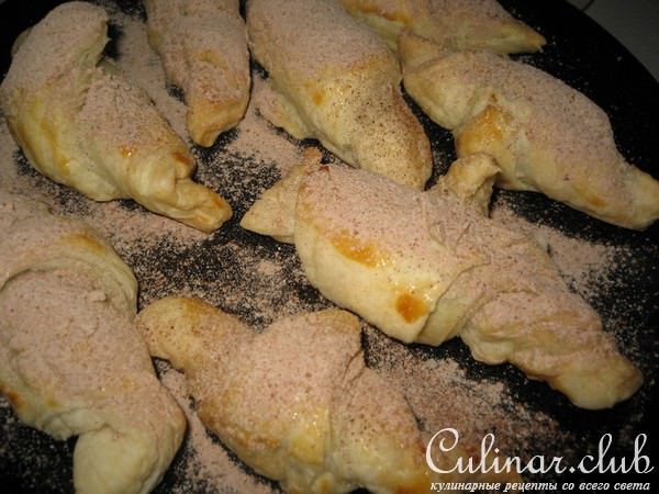 Круасанчики с шоколадом