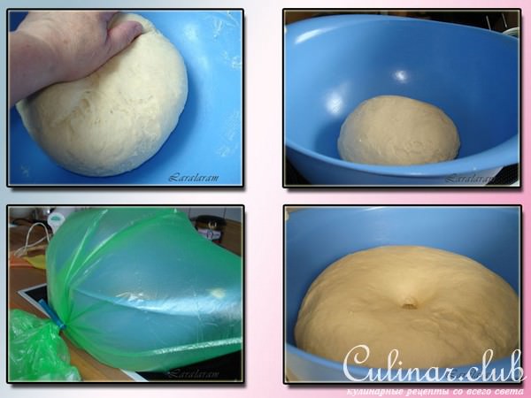 Японские булочки по методу заварки теста "65°-Цельсия" (WATER-ROUX SWEET BUN DOUGH)