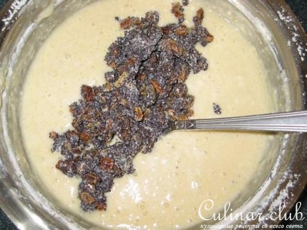 Булочки с маком и изюмом