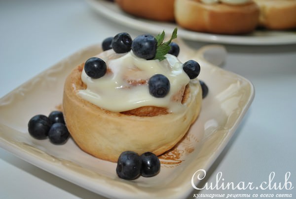 Американские булочки с корицей «Cinnamon rolls»