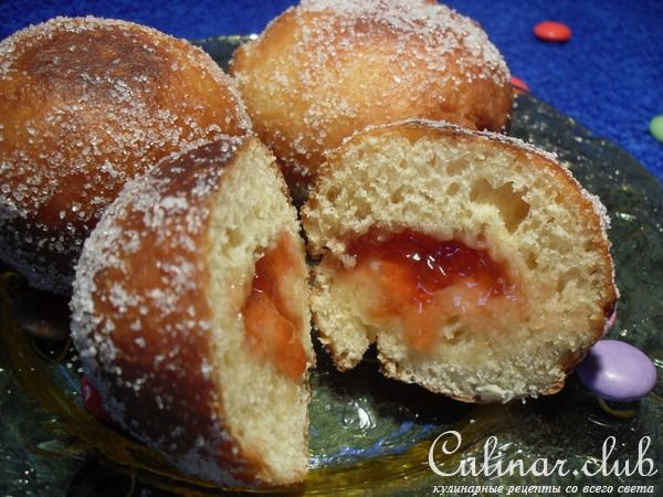Пончики к карнавалу (Berliner или Krapfen)