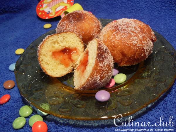 Пончики к карнавалу (Berliner или Krapfen)