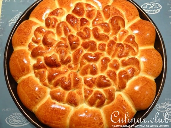 Пирог из булочек