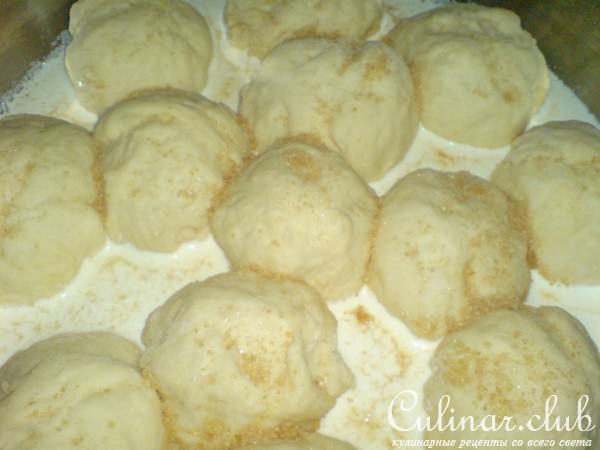 Булочки "Buchteln " с апельсиновым курдом