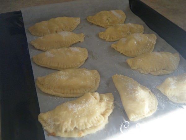 Сочни-пирожки с яблоками