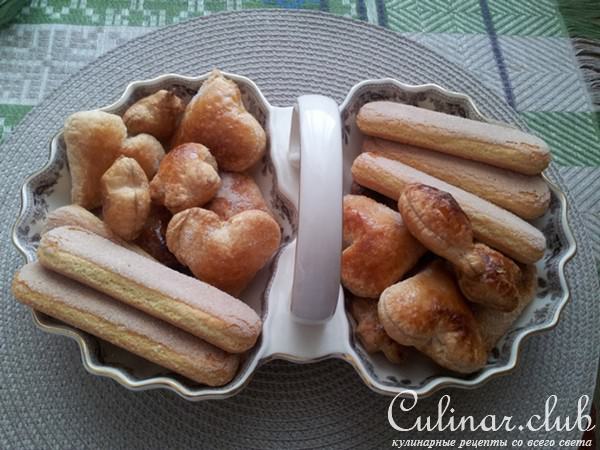 Слоёные трубочки с кремом (вариант)