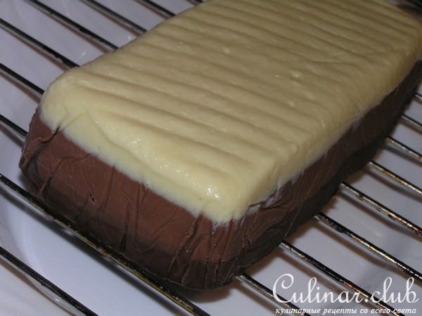Помадка "Три шоколада" (по мотивам десерта Fondaunt aux 3 chocolats от Себастьяна Серво)