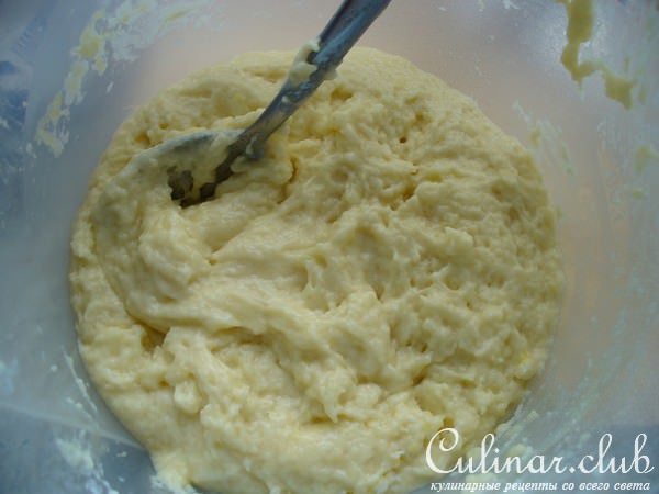 Пирожное с черникой