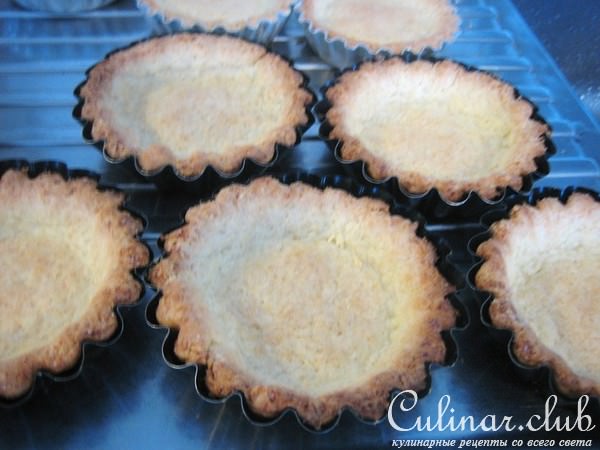 Песочные корзиночки с кремом (вариант №....)