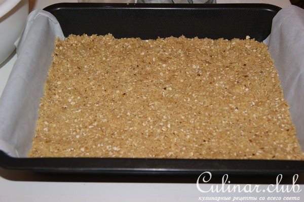 Яблочно-сырные пирожные с хрустящей ореховой корочкой