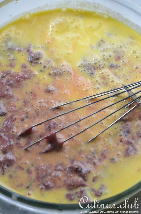 Печеночная запеканка с грибами и рисом