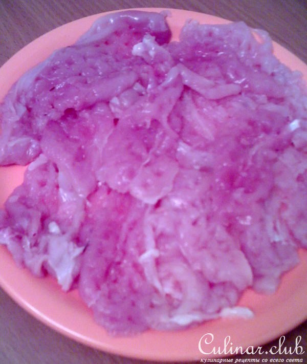 Отбивные из курицы с сыром