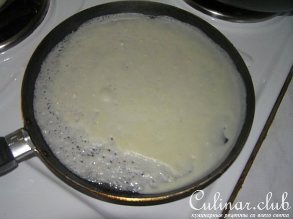 Блины с разными начинками