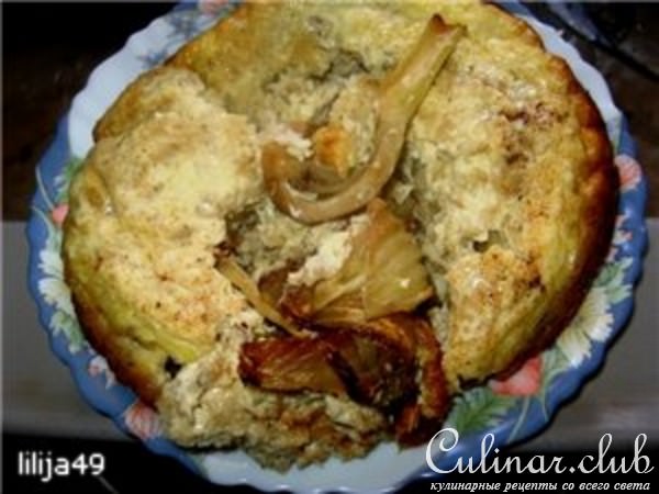 Запечёный фенхель