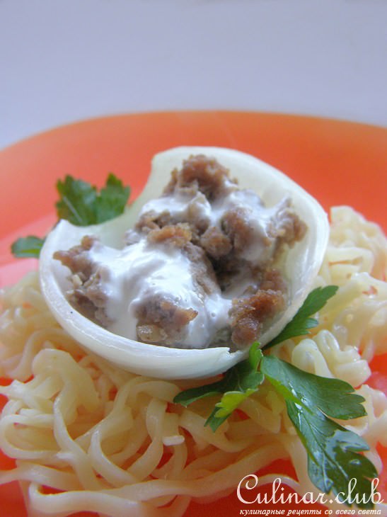 Луковые корзиночки