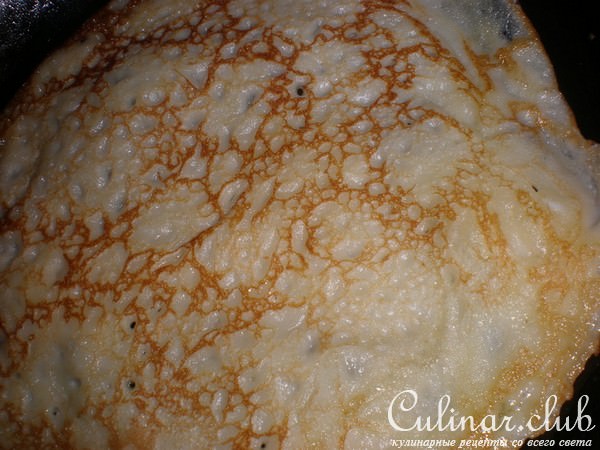 Блинчики сахарные, на сливках
