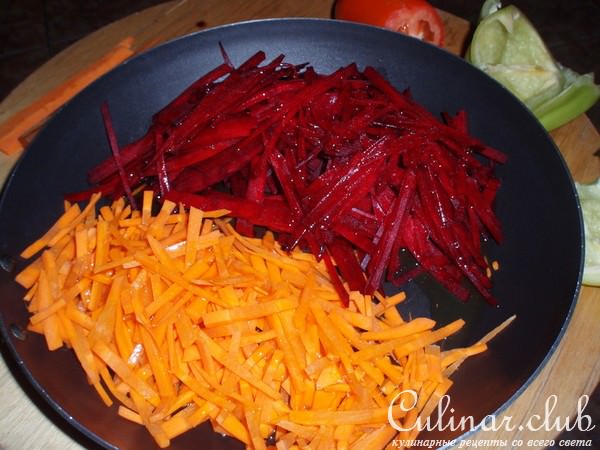 Борщ с курицей (вариант)