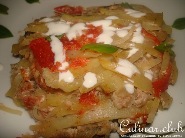 "Мясо в картошке"