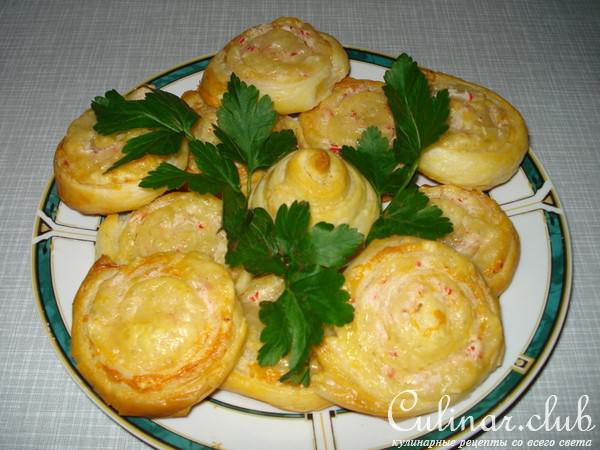 "Сырные завитки" (вариант)