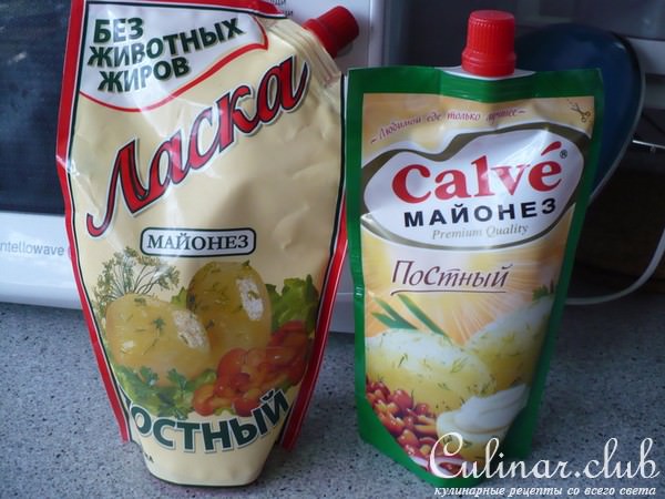 Cалат с кальмарами именно в Пост.