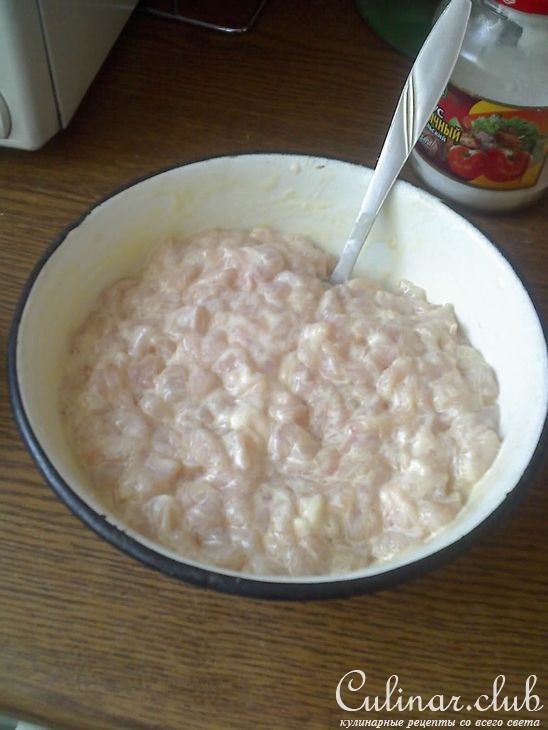 Котлетки из куриного филе