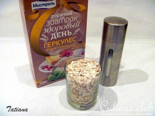 Овсяный кисель