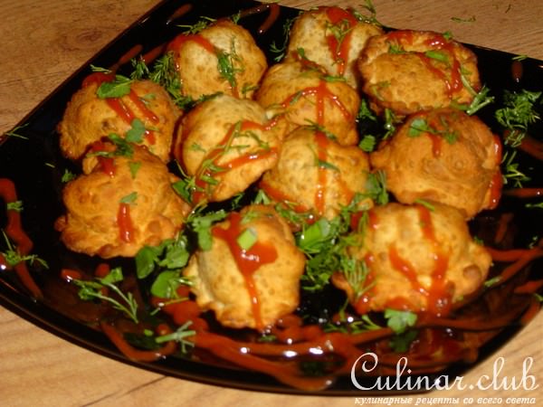 Пельмени с капустой и грибами