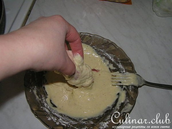 Молоки в кляре