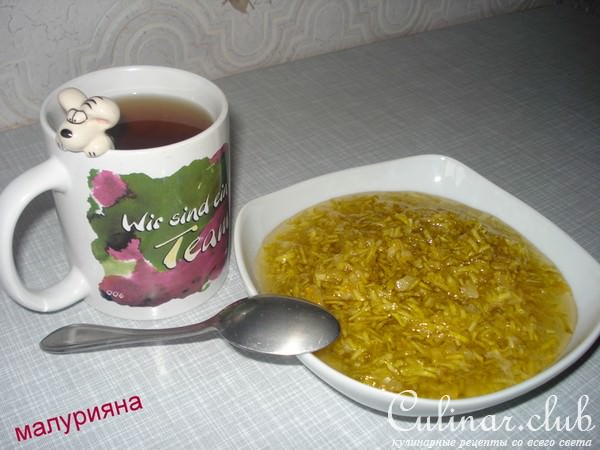Варенье из цуккини