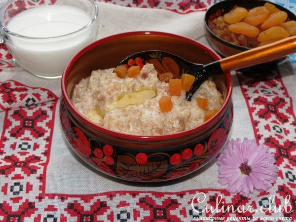 Пшеничная каша с курагой и изюмом (Тест-драйв)