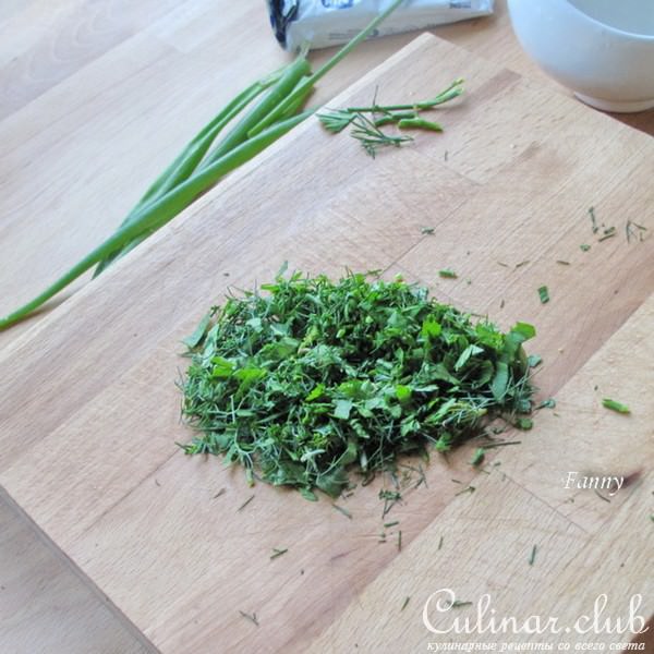 Классический французский омлет с сыром