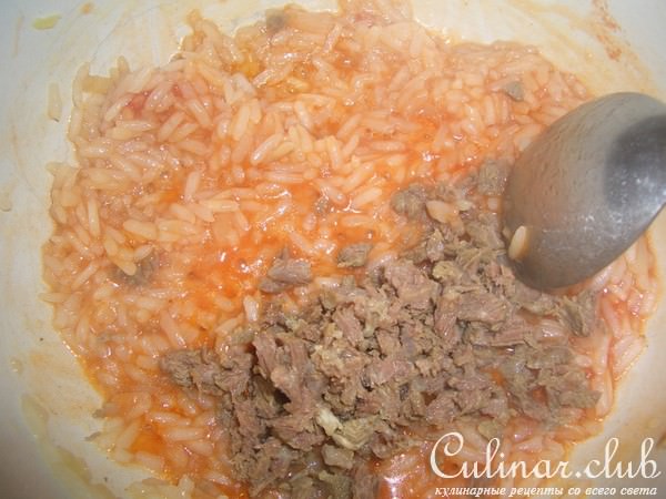 Рис с мясом (с 1 года)
