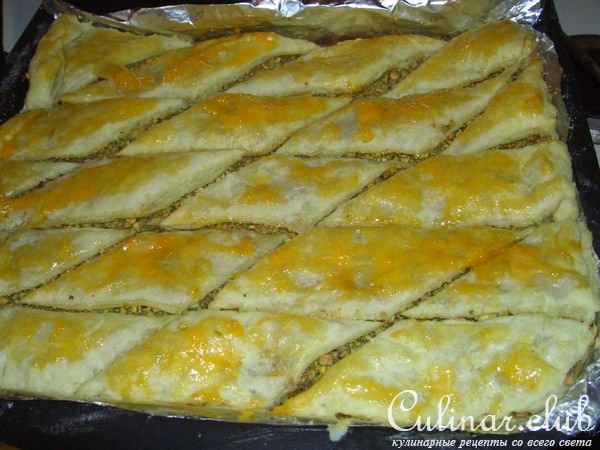 Пахлава с фисташками