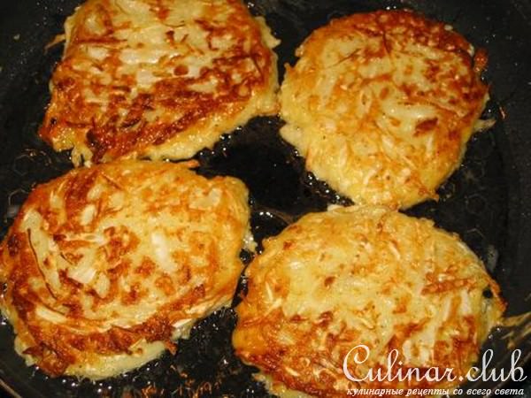 капустные оладьи