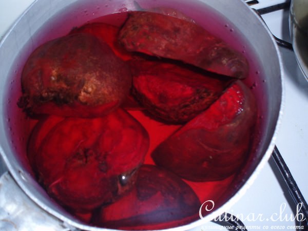 Винегрет (вариат... с селедкой или мясом)