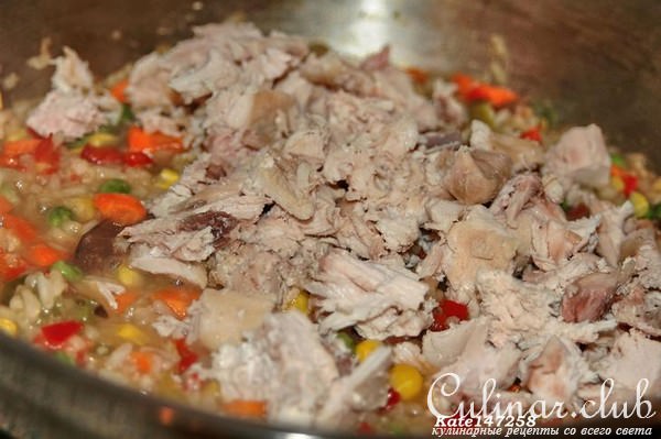 Быстрый куриный пирог...на второе (Crazy easy chicken pot pie).