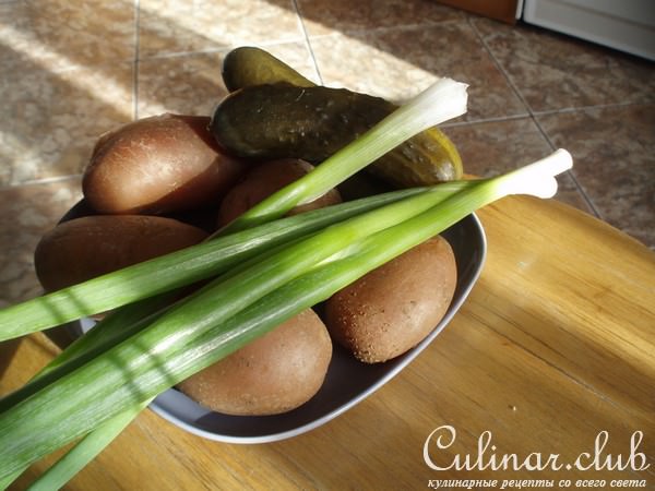 Винегрет (вариат... с селедкой или мясом)