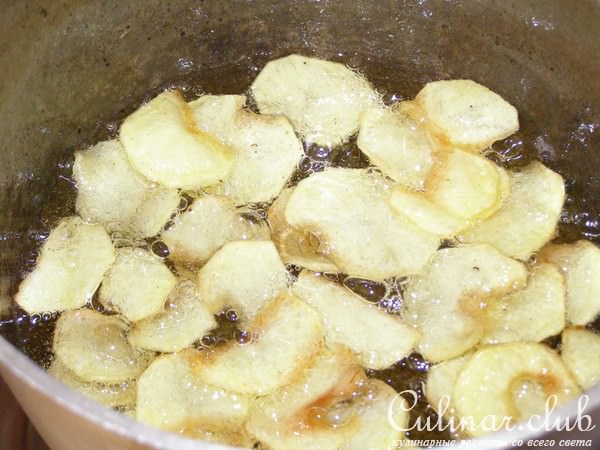 Пробные чипсы с луком и укропом (вариант) 