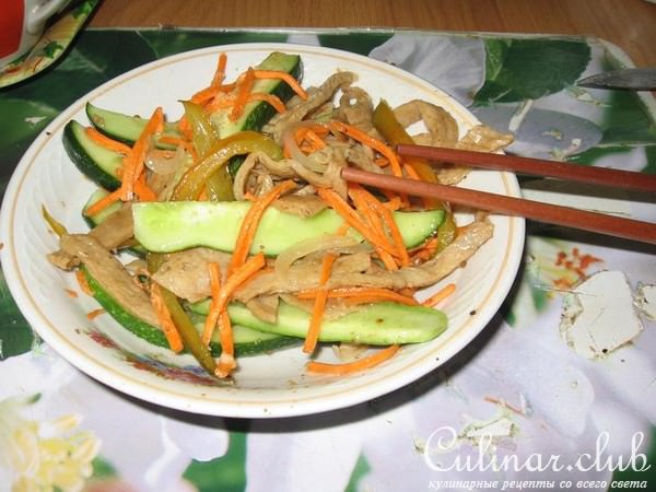 Соевое мясо/белок вкусно.