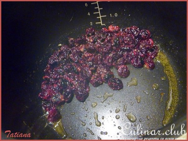 Каша овсяная с вяленой вишней в мультиварке ( Тест-драйв )