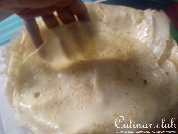 Блинчики с начинкой ( вариант)