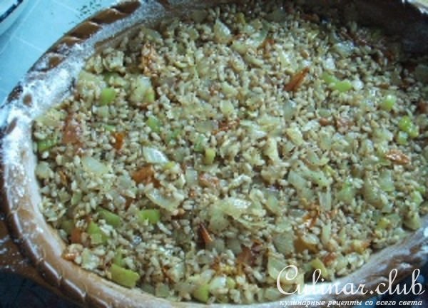 Запеканка овощная с рисом