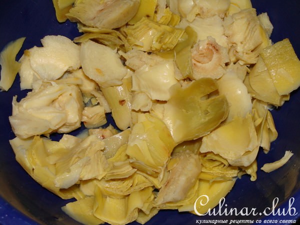тортия с АРТИШОКАМИ