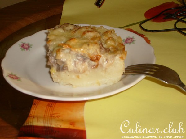 Картофельно-мясная запеканка