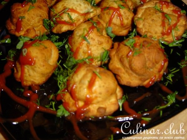 Пельмени с капустой и грибами