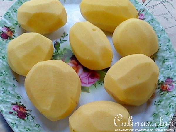 Картошка запечённая в углях(вариант)