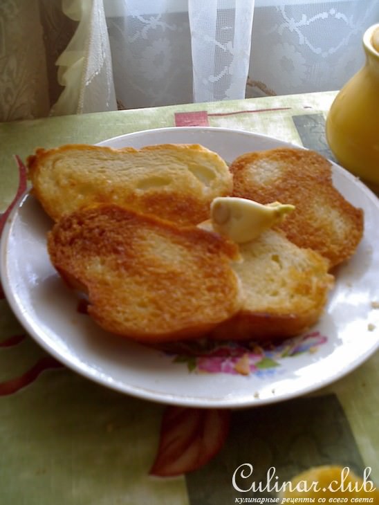 бутерброды с зеленью и сыром