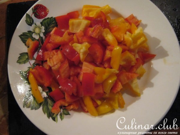 Пассерованные баклажаны с овощами.(Дуэль!)